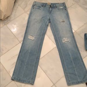 Free people size 29 light wash jeans